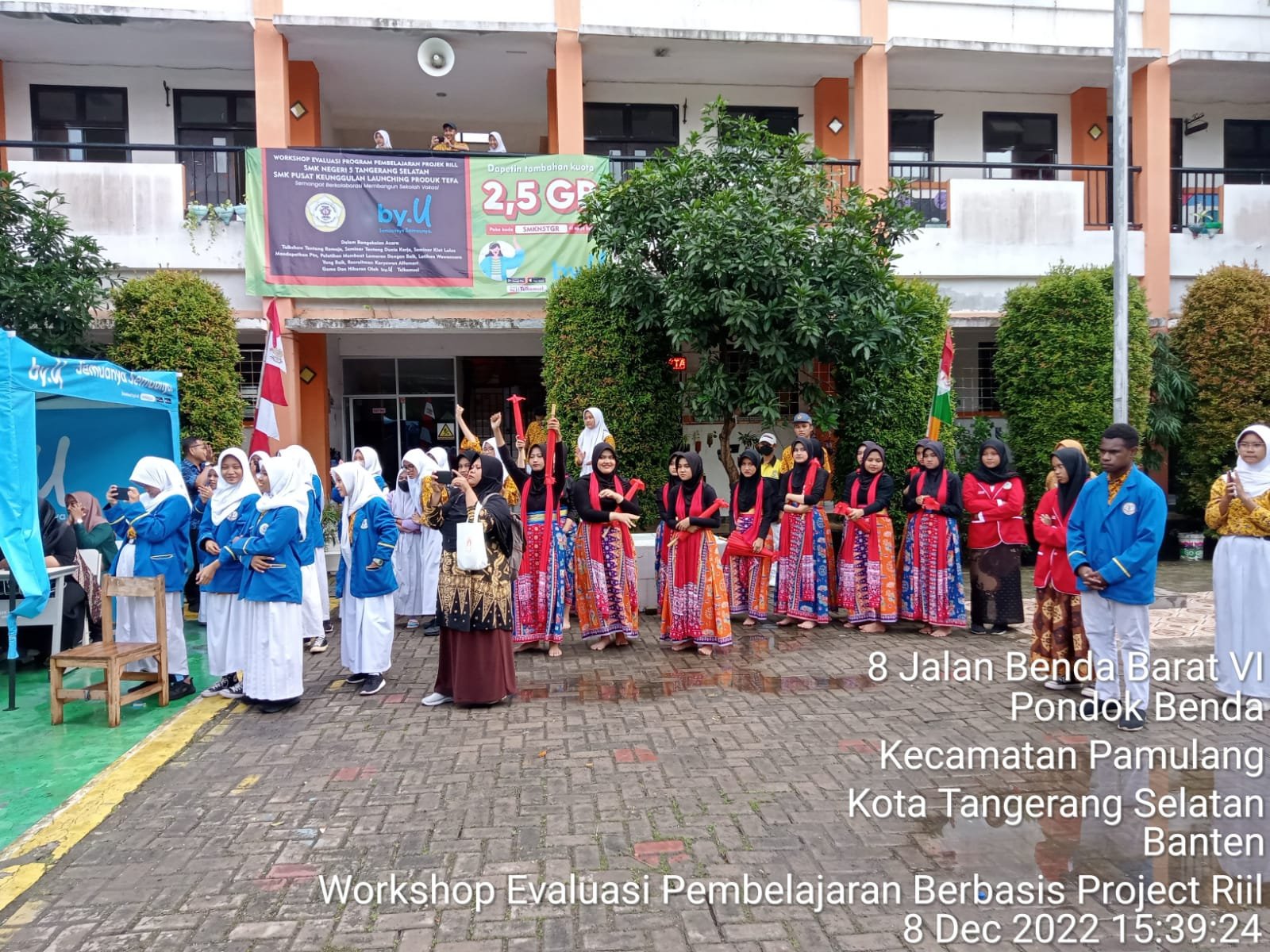 Tingkatkan Kreatifitas Siswa SMKN 5 PK Tangsel Gelar Gebyar Vokasi
