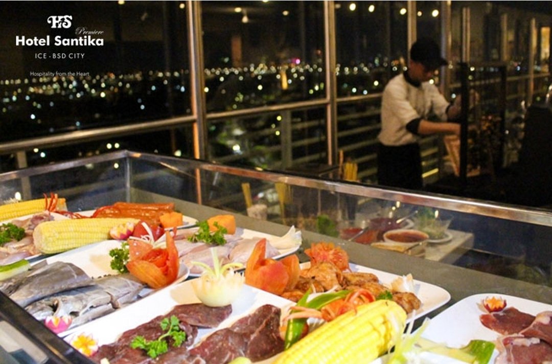 Meriahkan Malam Pergantian Tahun dengan Seafood Barbeque Night di Hotel Santika Premiere ICE – BSD City
